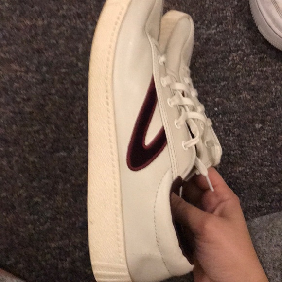 Red Velvet Tretorns - Picture 2 of 4